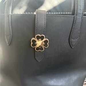 Kate Spade Black Tote with Gold Accent